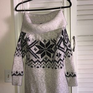 COPY - Abercrombie fair isle sweater dress